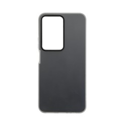 Capa Duro de Silicone Transparente para Realme C71 Preto